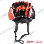 ВЕЛО КАСКА ЧЕРНА-ЧЕРВЕНА ДЕТСКА AWINA MOON HB10-8 NRG 2.0 M-4